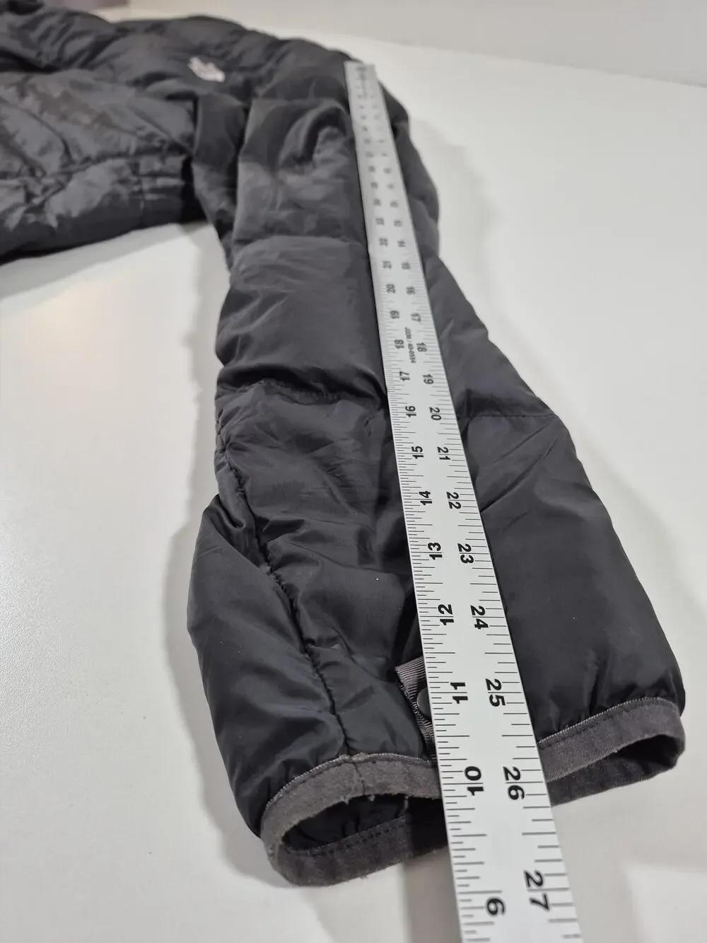 The North Face Jacket Mens XL Black 550 Down Puffer Full Zip Insulated Outdoor
